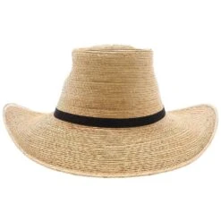 Oak Boxtop Hat - Natural Hand Woven Guatemalan Palm Hat -Bailey Store H SB103 OAK03