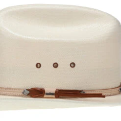 Grant T - Stetson Shantung Straw Western Hat -Bailey Store H SSGRNT NAT 3a