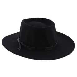 Black Hawk - Stetson Felt Gambler Hat - SWBKHK -Bailey Store H SWBKHK BLACK 3
