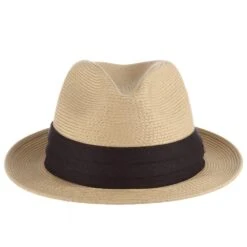 Lighthouse - Tommy Bahama Straw Fedora Hat -Bailey Store H TBW243 NAT 1a