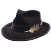 Whippet Distressed - Stetson Fur Felt Fedora Hat
