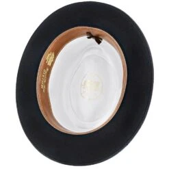 Homburg - Stetson Fur Felt Homburg Hat - TFHOMBB -Bailey Store H TFHOMBB BLK 5g