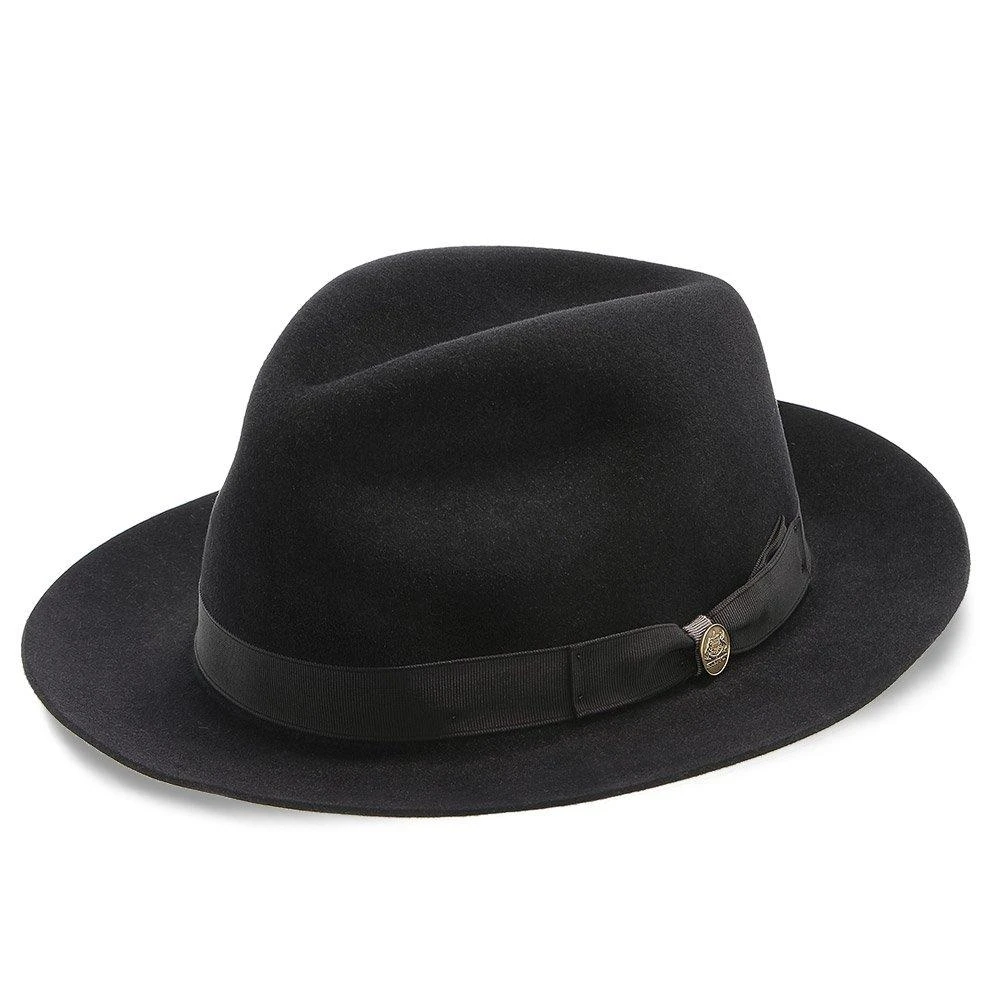 Stetson Keane Fur Felt Fedora Hat 4 Stetson Keane Fur Felt Fedora Hat - Image 4