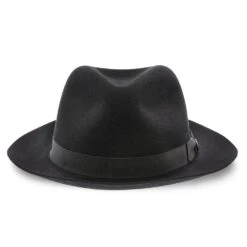 Stetson Keane Fur Felt Fedora Hat 25 Stetson Keane Fur Felt Fedora Hat -Bailey Store H TFKEAN BLK 2d