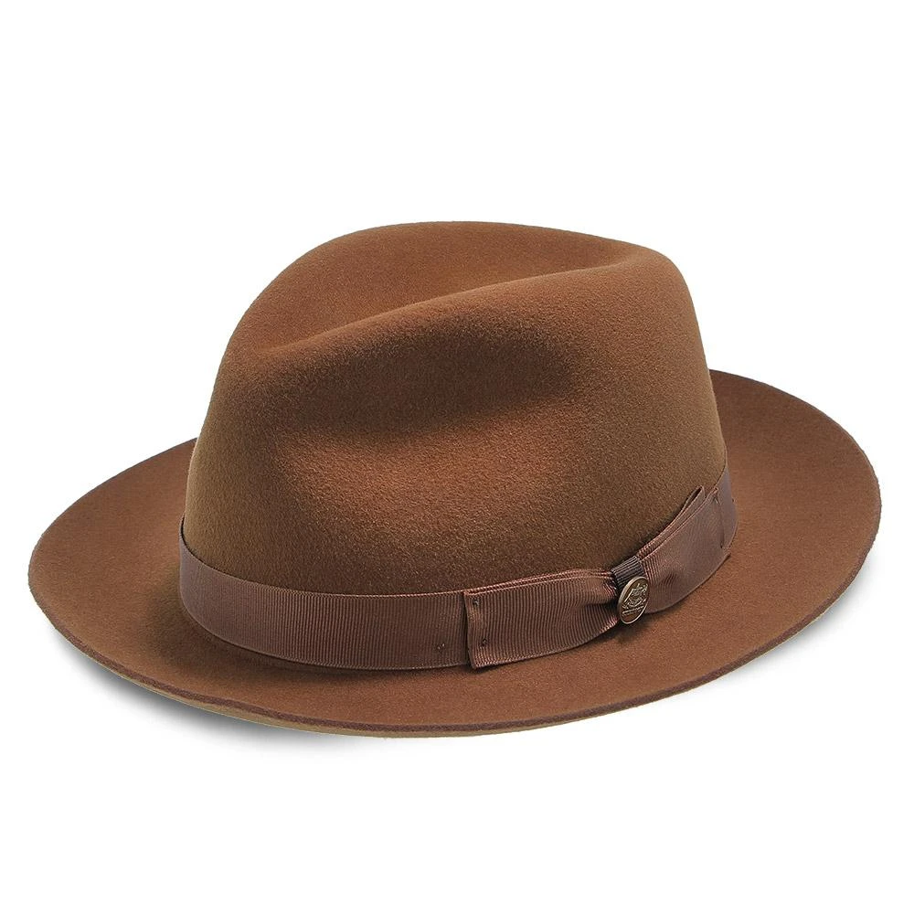 Stetson Keane Fur Felt Fedora Hat 5 Stetson Keane Fur Felt Fedora Hat - Image 5