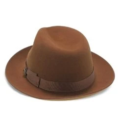 Stetson Keane Fur Felt Fedora Hat 30 Stetson Keane Fur Felt Fedora Hat -Bailey Store H TFKEAN BS 4e