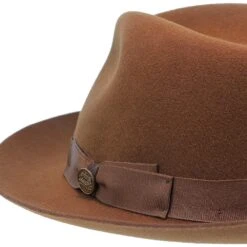 Stetson Keane Fur Felt Fedora Hat 34 Stetson Keane Fur Felt Fedora Hat -Bailey Store H TFKEAN BS 6e