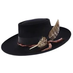 Kings Row - Stetson Wool Felt Bolero Hat 24 Kings Row - Stetson Wool Felt Bolero Hat -Bailey Store H TFKNGSR BLACK 0