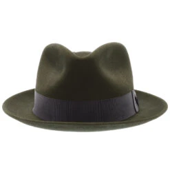 Mercury - Stetson Fur Felt Fedora Hat - TFMCRY -Bailey Store H TFMCRY GRAPHITE 2a