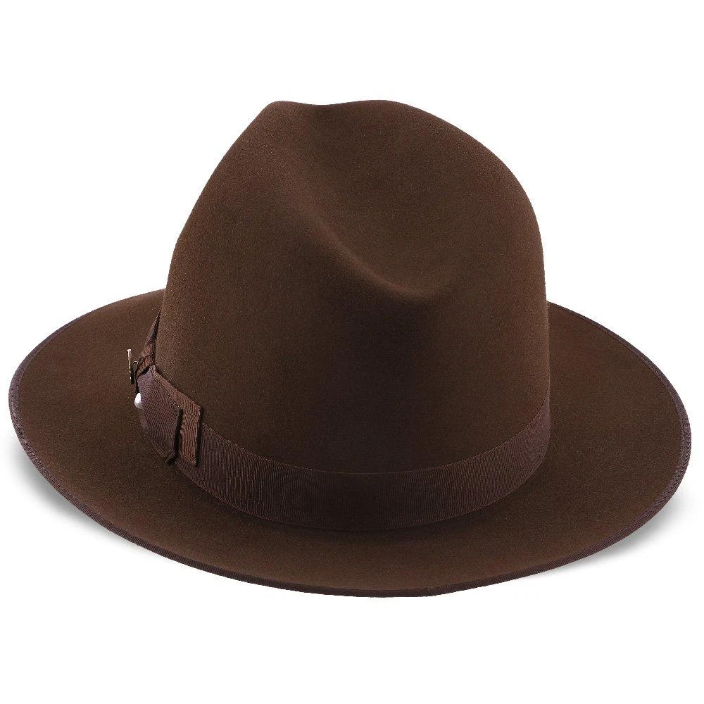 Stetson Noble Fur Felt Fedora Hat 9 Stetson Noble Fur Felt Fedora Hat - Image 9