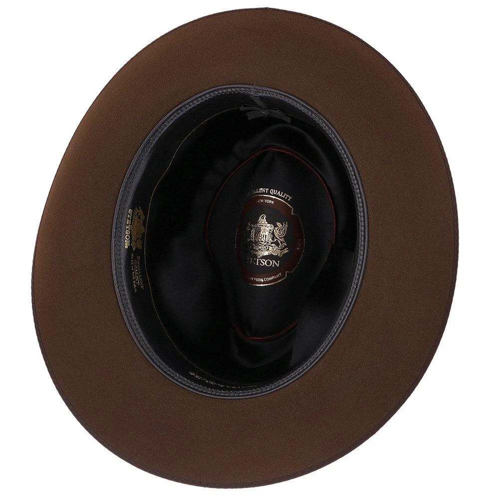 Stetson Noble Fur Felt Fedora Hat 14 Stetson Noble Fur Felt Fedora Hat - Image 14