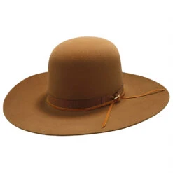 Smith - Stetson Fur Felt Open Crown Western Hat -Bailey Store H TFSMTH CHESTNUT 0a