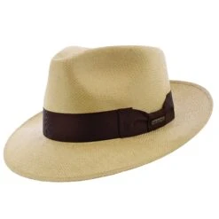 Adventurer - Stetson Shantung Straw Fedora Hat - TSADTR -Bailey Store H TSADTR BS 0