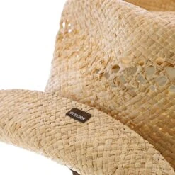 Bridger - Stetson Vented Raffia Straw Cowboy Hat - TSBRGR -Bailey Store H TSBRGR 4