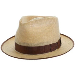 Inwood - Stetson Hemp Fedora Hat - TSINWDB -Bailey Store H TSINWDB NAT 0a