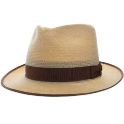 Inwood - Stetson Hemp Fedora Hat - TSINWDB -Bailey Store H TSINWDB NAT 1a