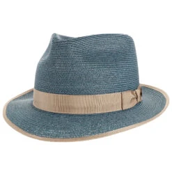 Inwood - Stetson Hemp Fedora Hat - TSINWDB -Bailey Store H TSINWDB TURQ 1a
