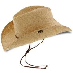 Laurel - Stetson Raffia Straw Cowboy Hat - TSLARL -Bailey Store H TSLARL NAT 0a