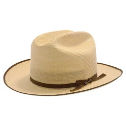 Open Road - Stetson Hemp Straw Fedora Hat