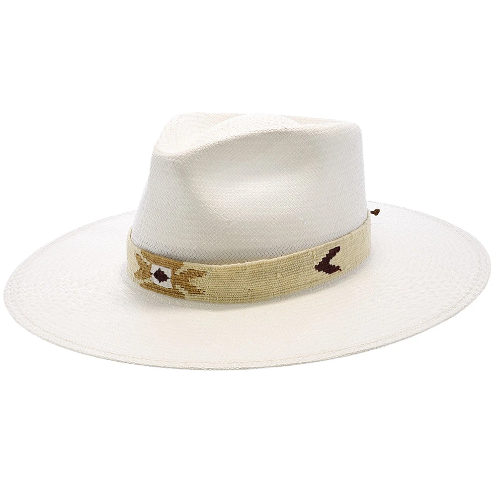 Sol - Stetson Shantung Straw Woven Hat Band 1 Sol - Stetson Shantung Straw Woven Hat Band