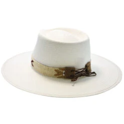 Sol - Stetson Shantung Straw Woven Hat Band 15 Sol - Stetson Shantung Straw Woven Hat Band -Bailey Store H TSSOLLBLEACH 5a