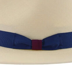 Santa Monica - Stetson Natural Wide Brim Shantung Straw Fedora Hat -Bailey Store H TSSTMOE NAT 3a