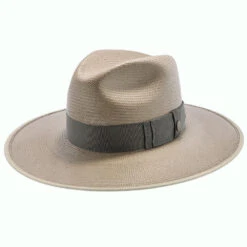 Tri-City - Stetson Shantung Straw Fedora Hat 36 Tri-City - Stetson Shantung Straw Fedora Hat -Bailey Store H TSTCTY TAUPE 0a