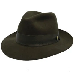 Lucky Strike - Stetson Wool Felt Fedora Hat 23 Lucky Strike - Stetson Wool Felt Fedora Hat -Bailey Store H TWLKST SAGE 0a