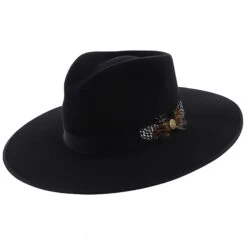 Midtown B - Stetson Wool Felt Fedora Hat 35 Midtown B - Stetson Wool Felt Fedora Hat -Bailey Store H TWMDNTB BLACK 0