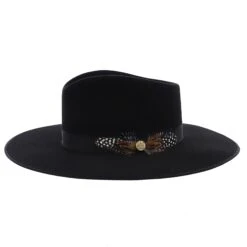 Midtown B - Stetson Wool Felt Fedora Hat 37 Midtown B - Stetson Wool Felt Fedora Hat -Bailey Store H TWMDNTB BLACK 2