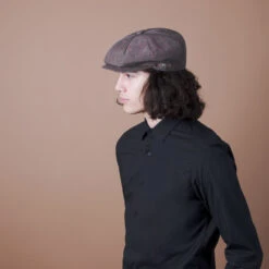 Dubliner - Walrus Hats Polyester 8 Panel Newsboy Cap 18 Dubliner - Walrus Hats Polyester 8 Panel Newsboy Cap -Bailey Store H3003 PLBR mo m1