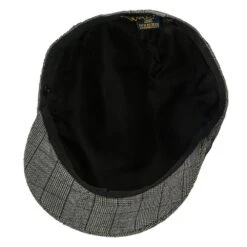 Innovator - Walrus Hats Grey Plaid Polyester 8 Panel Newsboy Cap -Bailey Store H3006 PLGY 6a