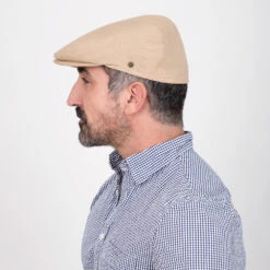 The Sportsman - Walrus Hats Tan Linen Ivy Cap -Bailey Store H3009 TAN mo m1