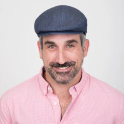 Blueprint - Walrus Hats Navy Cotton Ivy Cap -Bailey Store H3021 NAVY mo m1