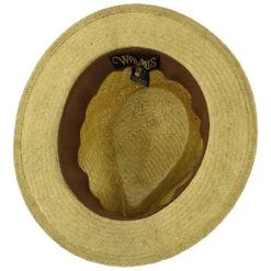 Midnight Luxe - Walrus Hats Sisal Straw Fedora Hat W/ Band -Bailey Store H4000 NATBLK 7c