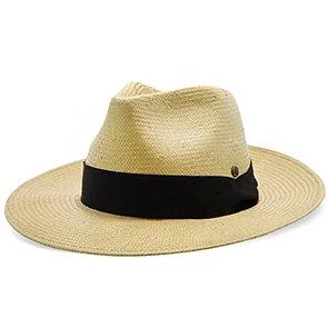 Big Catch - Walrus Hats Natural Paper Braid Straw Fedora Hat W/ Band 19 Big Catch - Walrus Hats Natural Paper Braid Straw Fedora Hat W/ Band - Image 19