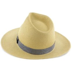 Big Catch - Walrus Hats Natural Paper Braid Straw Fedora Hat W/ Band 30 Big Catch - Walrus Hats Natural Paper Braid Straw Fedora Hat W/ Band -Bailey Store H4001 NATBLU 4b