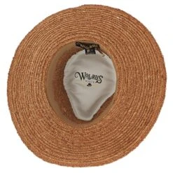 South Beach - Walrus Hats Natural Raffia Straw Fedora Hat 34 South Beach - Walrus Hats Natural Raffia Straw Fedora Hat -Bailey Store H4003 NATBRN 6c