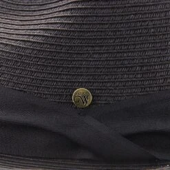 Peninsula - Walrus Hats Straw Fedora Hat W/ Band -Bailey Store H4007 BLK 6c