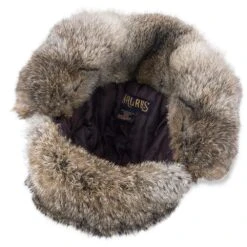 Walrus Hats Genuine Rabbit Fur Brown Trapper Hat -Bailey Store H5600RB BK 6a
