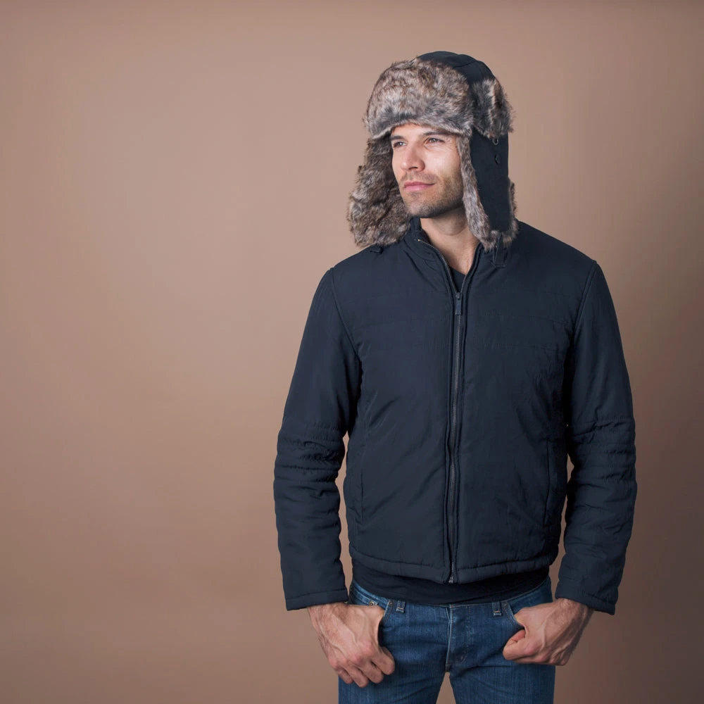 Walrus Hats Faux Fur Brown Trapper Hat 18 Walrus Hats Faux Fur Brown Trapper Hat - Image 18