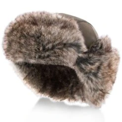 Walrus Hats Faux Fur Brown Trapper Hat 30 Walrus Hats Faux Fur Brown Trapper Hat -Bailey Store H5601FXRB BRN 4b