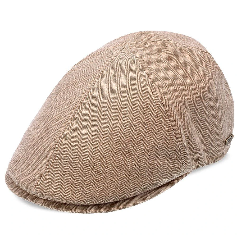 Walrus Hats Luxe Checkmate Duckbill Polyester Flat Cap 5 Walrus Hats Luxe Checkmate Duckbill Polyester Flat Cap - Image 5