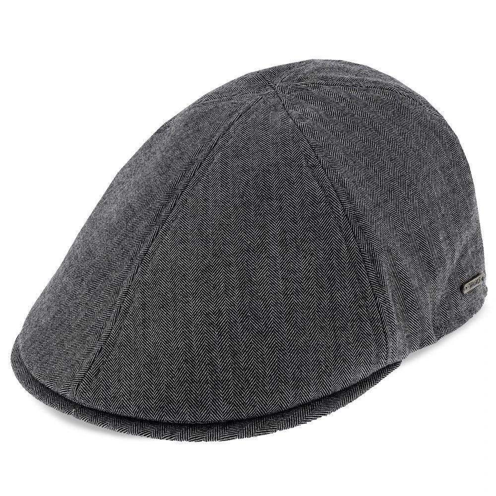 Walrus Hats Luxe Checkmate Duckbill Polyester Flat Cap 7 Walrus Hats Luxe Checkmate Duckbill Polyester Flat Cap - Image 7