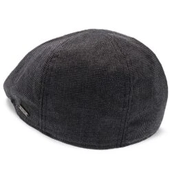Walrus Hats Luxe Check Duckbill Wool Flat Cap -Bailey Store H6023 8011CHK 4a