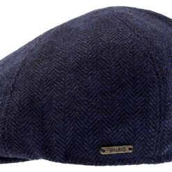 Walrus Hats Luxe End Game Duckbill Wool Flat Cap -Bailey Store H6024 6015NAVY 6a