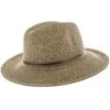 Lounge - Jeanne Simmons Toyo Straw Wide Brim Fedora Hat - 6976