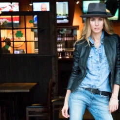 Capital - Walrus Crushable Hat Wool Felt Fedora - H7000 -Bailey Store H7000 GY mo f1 v3