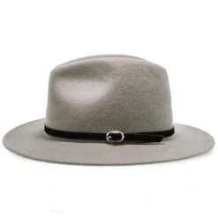 Legacy - Walrus Hats Grey Wool Felt Fedora Hat - H7002 -Bailey Store H7002 GY 3b