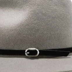 Legacy - Walrus Hats Grey Wool Felt Fedora Hat - H7002 -Bailey Store H7002 GY 6b